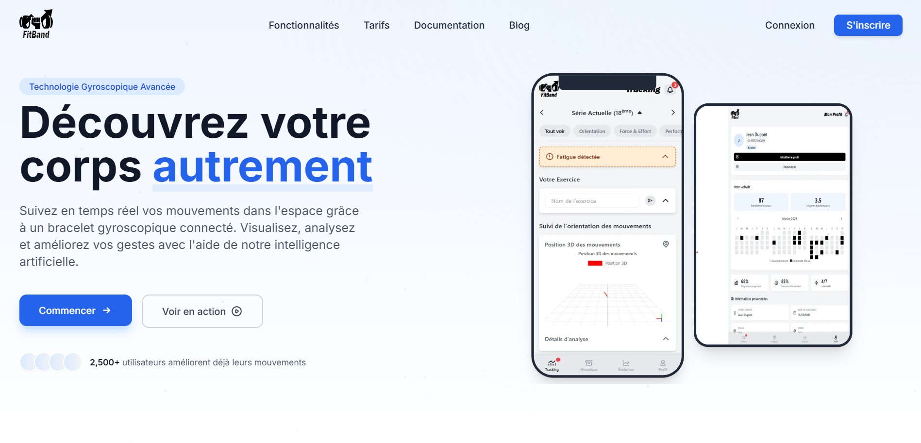 Suivi du mouvement et accompagnement santé personnalisé
